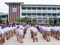ผู้อำนวยการกล่าวให้โอวาทแก่นักเรียน เนื่องในวันเปิดภาคเรียนท ... Image 1
