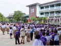 ผู้อำนวยการกล่าวให้โอวาทแก่นักเรียน เนื่องในวันเปิดภาคเรียนท ... Image 2