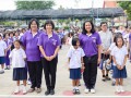 ผู้อำนวยการกล่าวให้โอวาทแก่นักเรียน เนื่องในวันเปิดภาคเรียนท ... Image 9