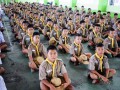 พิธีทบทวนคำปฏิญาณและสวนสนาม เนื่องในโอกาสเฉลิมพระชนพรรษา 66  ... Image 2