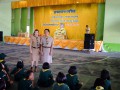 พิธีทบทวนคำปฏิญาณและสวนสนาม เนื่องในโอกาสเฉลิมพระชนพรรษา 66  ... Image 6