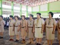 พิธีทบทวนคำปฏิญาณและสวนสนาม เนื่องในโอกาสเฉลิมพระชนพรรษา 66  ... Image 21