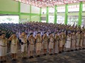 พิธีทบทวนคำปฏิญาณและสวนสนาม เนื่องในโอกาสเฉลิมพระชนพรรษา 66  ... Image 29