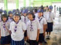 พิธีทบทวนคำปฏิญาณและสวนสนาม เนื่องในโอกาสเฉลิมพระชนพรรษา 66  ... Image 41