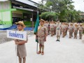 พิธีทบทวนคำปฏิญาณและสวนสนาม เนื่องในโอกาสเฉลิมพระชนพรรษา 66  ... Image 46