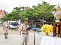 พิธีทบทวนคำปฏิญาณและสวนสนาม เนื่องในโอกาสเฉลิมพระชนพรรษา 66  ... Image 54