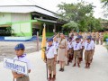 พิธีทบทวนคำปฏิญาณและสวนสนาม เนื่องในโอกาสเฉลิมพระชนพรรษา 66  ... Image 57