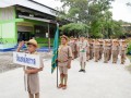 พิธีทบทวนคำปฏิญาณและสวนสนาม เนื่องในโอกาสเฉลิมพระชนพรรษา 66  ... Image 58