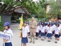 พิธีทบทวนคำปฏิญาณและสวนสนาม เนื่องในโอกาสเฉลิมพระชนพรรษา 66  ... Image 62