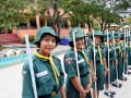 พิธีทบทวนคำปฏิญาณและสวนสนาม เนื่องในโอกาสเฉลิมพระชนพรรษา 66  ... Image 64