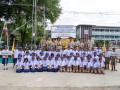 พิธีทบทวนคำปฏิญาณและสวนสนาม เนื่องในโอกาสเฉลิมพระชนพรรษา 66  ... Image 82