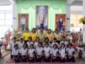 ทำบุญตักบาตรและถวายเทียนพรรษา สืบสานประเพณีไทย Image 100