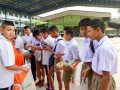 ทำบุญตักบาตรเนื่องในศุภวารดิถีขึ้นปีใหม่ ปีพุทธศักราช 2562 Image 43