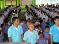 ผู้บริหาร ครู และนักเรียน ร่วมกิจกรรม เนื่องในโอกาสวันเฉลิมพ ... Image 9
