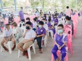 ตรวจคัดกรอง ATK (Antigen Test Kit ) ให้กับนักเรียนก่อนเปิดภา ... Image 2